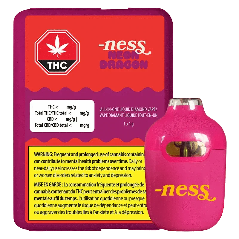 Neon Dragon Liquid Diamonds AIO Disposable Vape