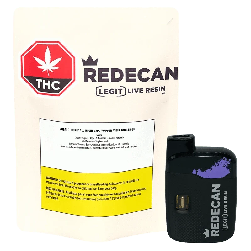 Legit Live Resin Purple Churr* AIO Disposable Vape