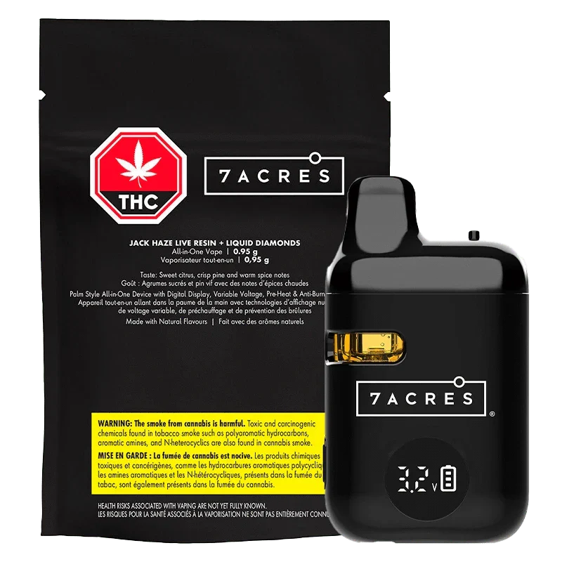 Jack Haze Live Resin + Liquid Diamonds AIO Dsiposable Vape