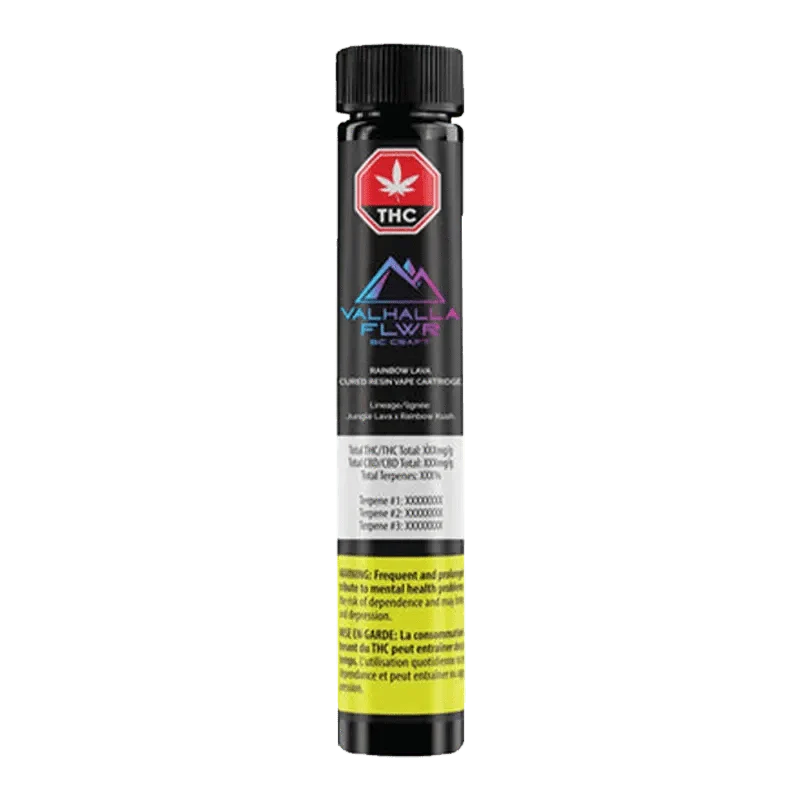 Rainbow Lava Cured Resin Vape Cartridge - Image 3