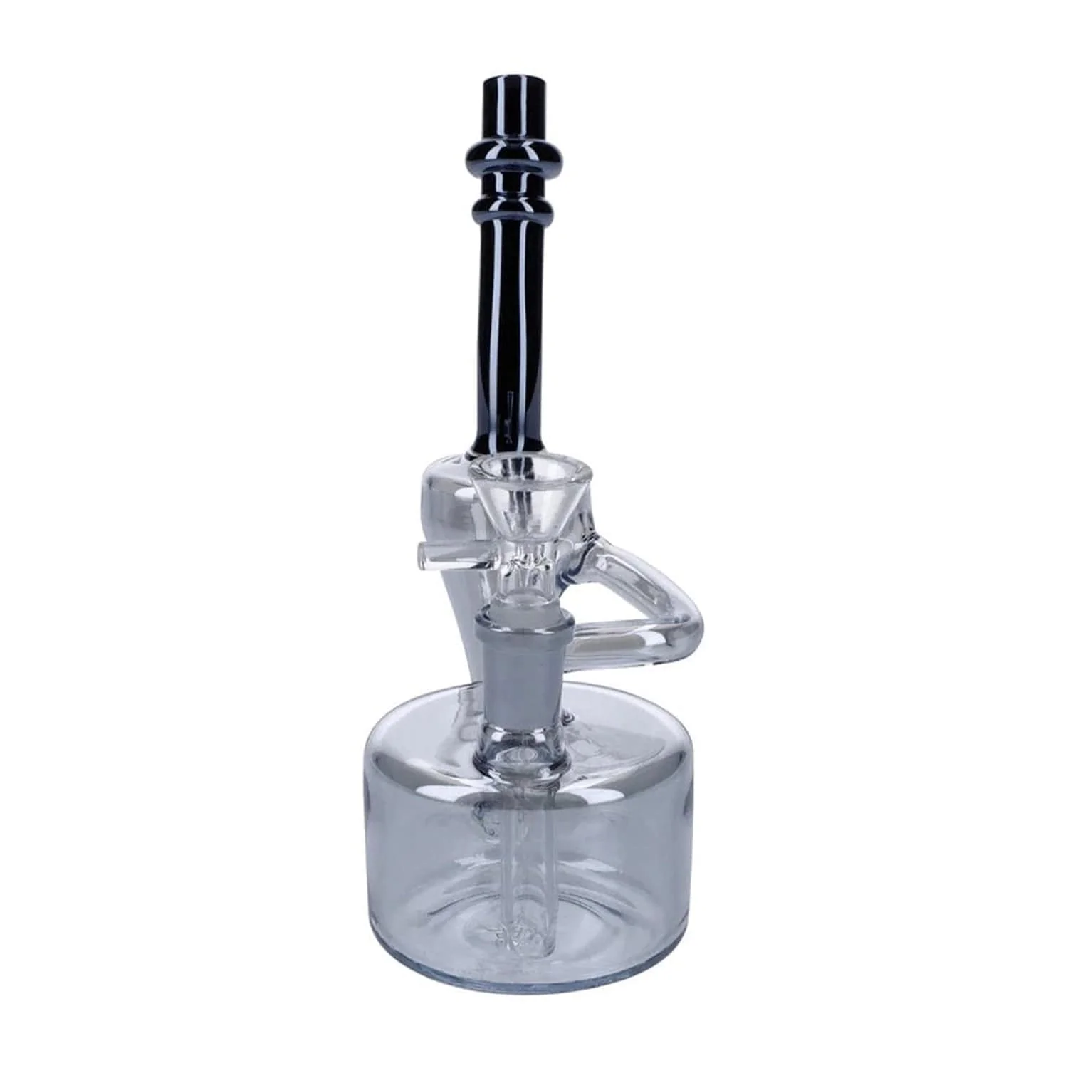 Electronic Painting Bubbler w/Bowl & Quartz-Smoke-6" - Image 6