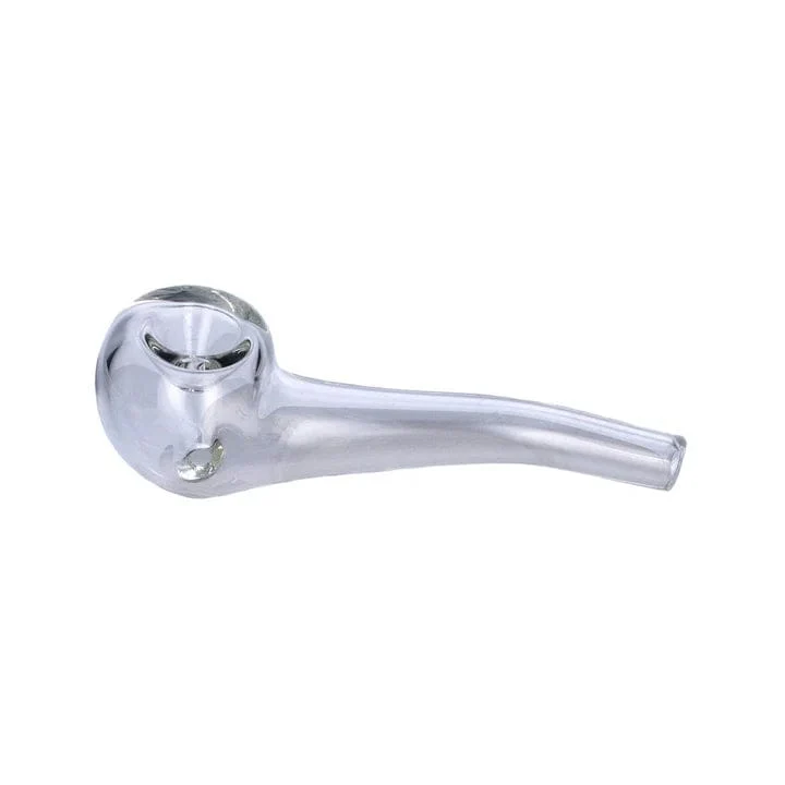 Everyday Essentials Bent Spoon Pipe - Clear - 4in. - Image 4