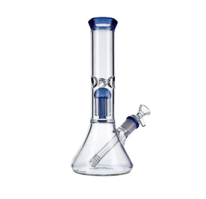 Valiant Beaker Water Pipe - Blue - 11in. - Image 3