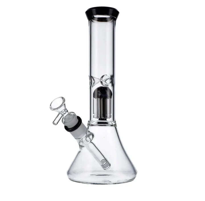 Valiant Beaker Water Pipe w/ Perc - Black - 11in. - Image 4