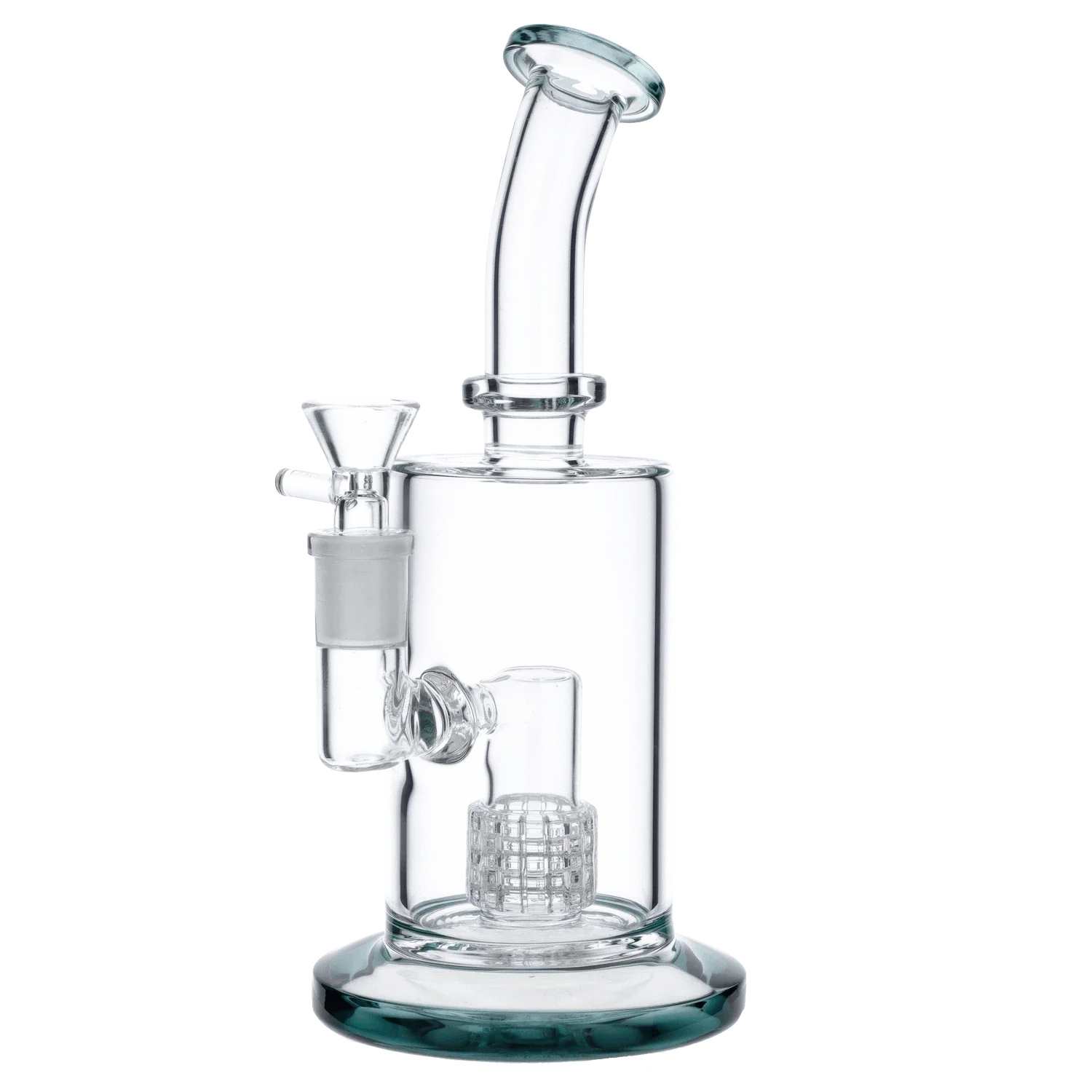 Valiant Bent Neck Water Pipe w/ Matrix Perc - Assorted - 8in. - Image 8