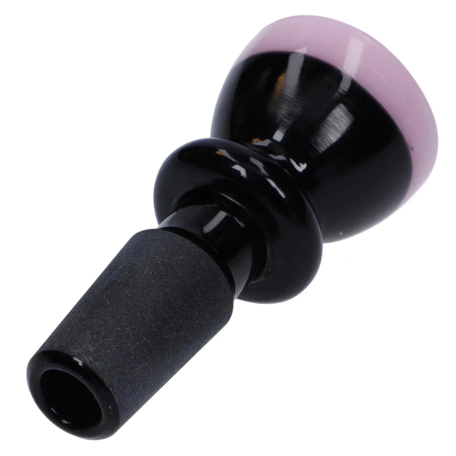 Valiant Bowl - Black w/Milky Pink Tip - Male 14mm - Image 4