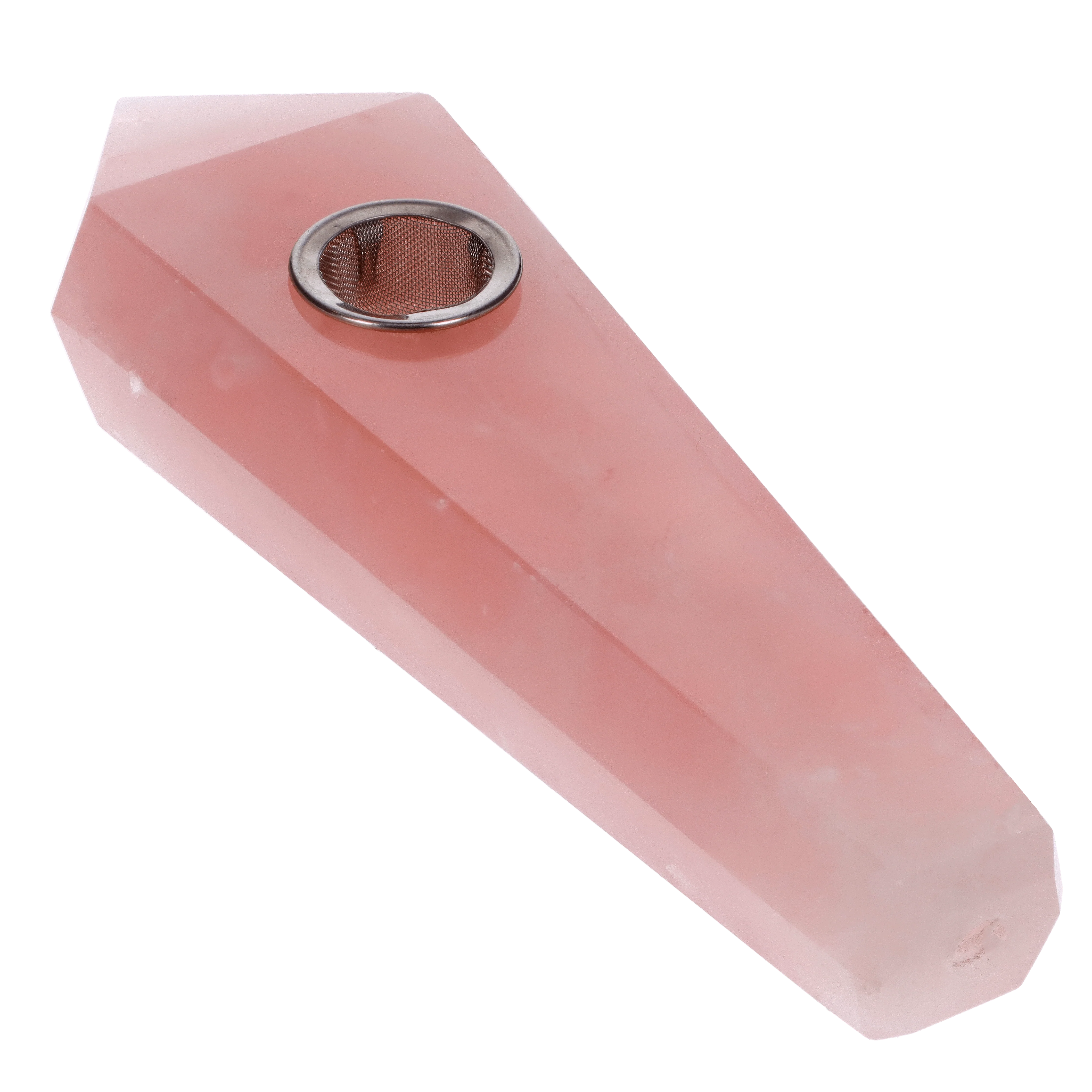Valiant Crystal Pipe-Rose Quartz - Image 2