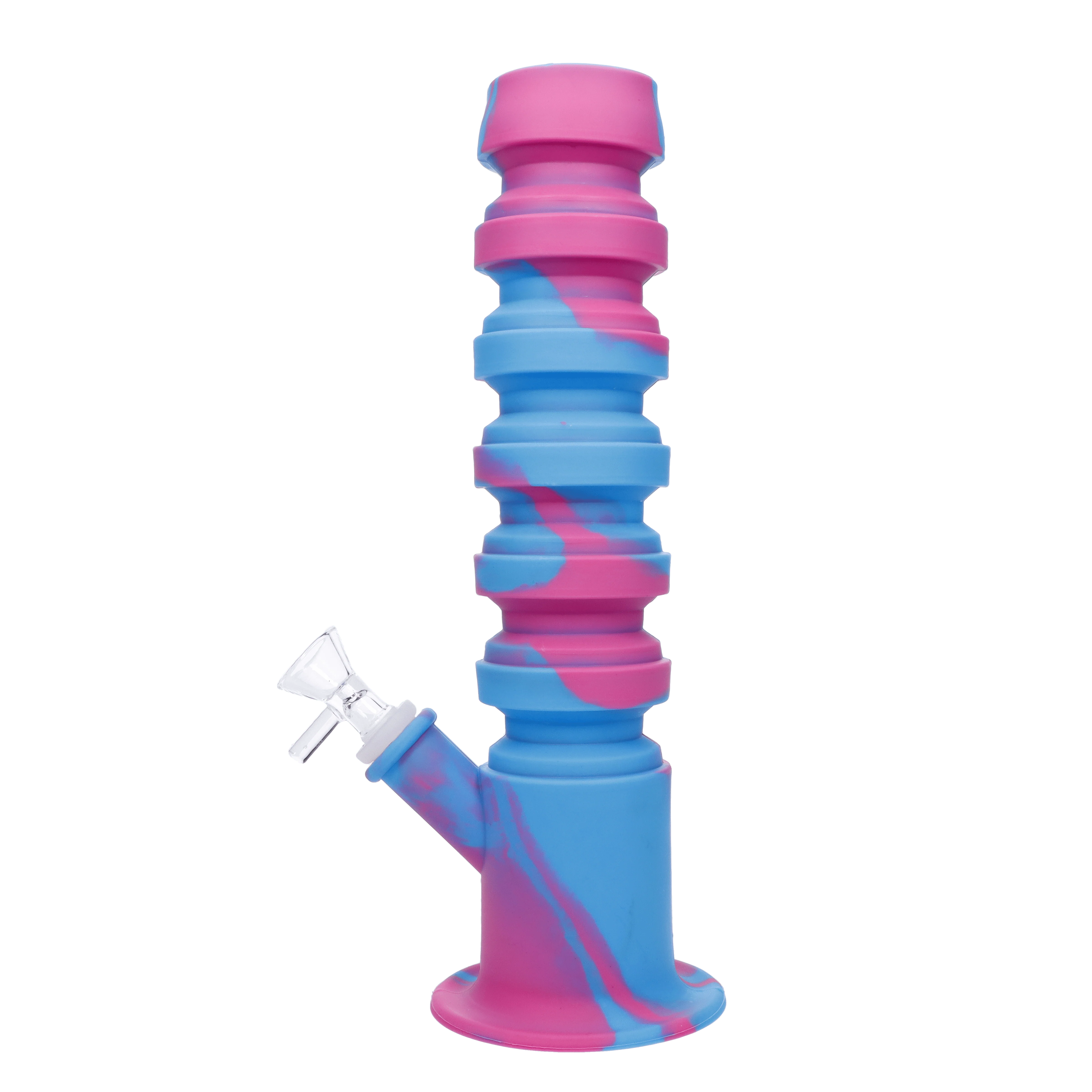 Valiant Flexible Silicone Straight Tube Water Pipe - Assorted - 11.5in. - Image 2