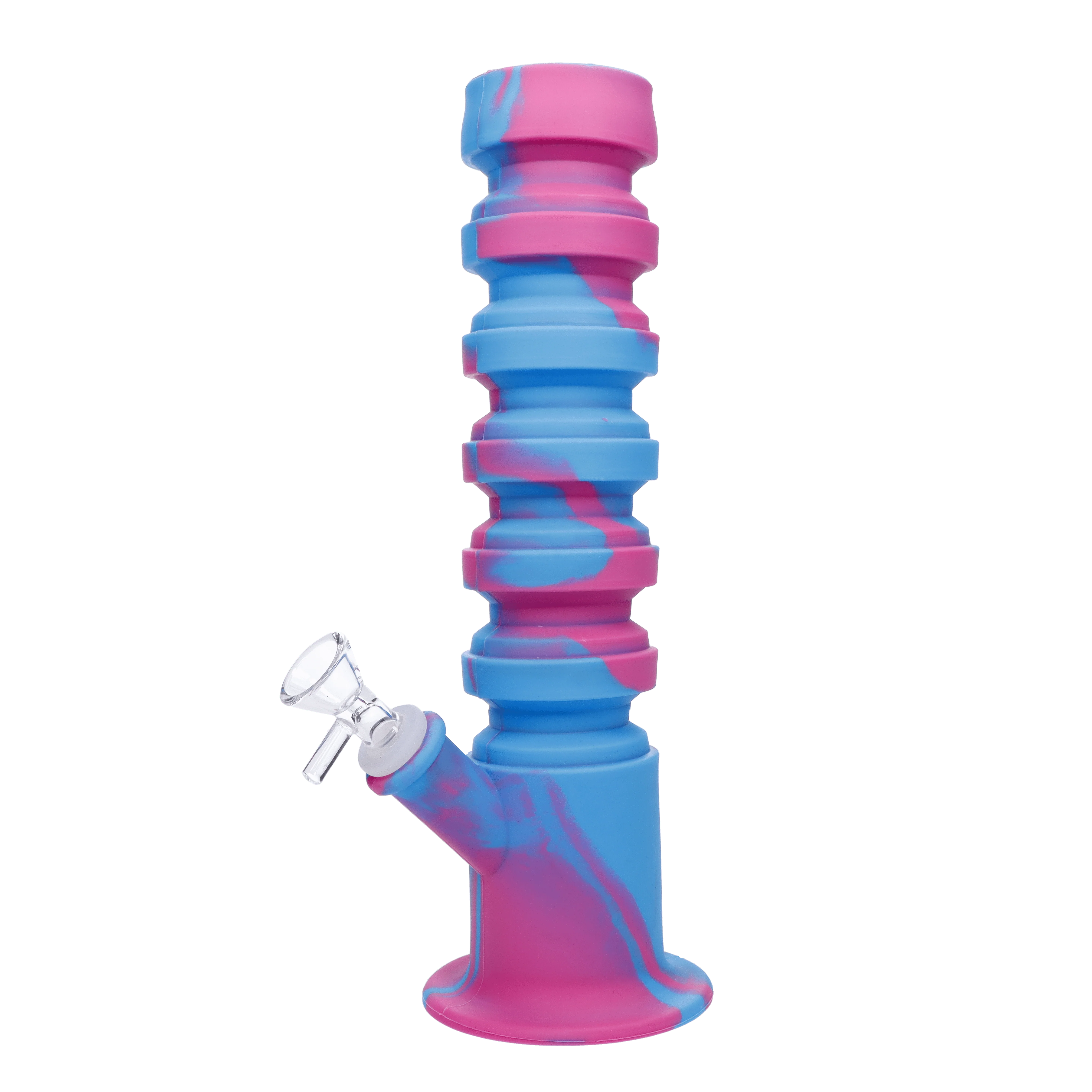 Valiant Flexible Silicone Straight Tube Water Pipe - Assorted - 11.5in. - Image 3