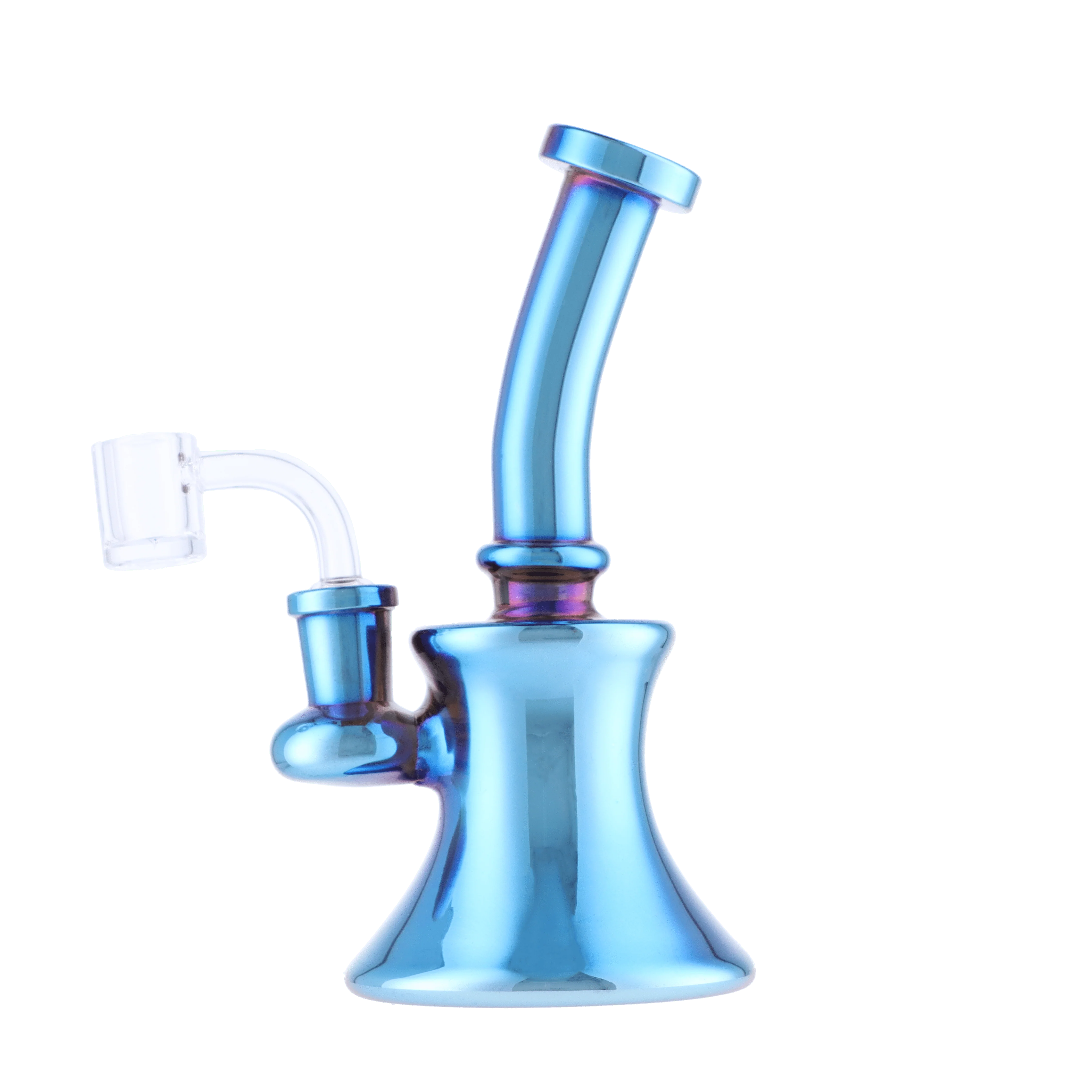 Valiant Fumed Bell Dab Rig - Assorted - 8in. - Image 25
