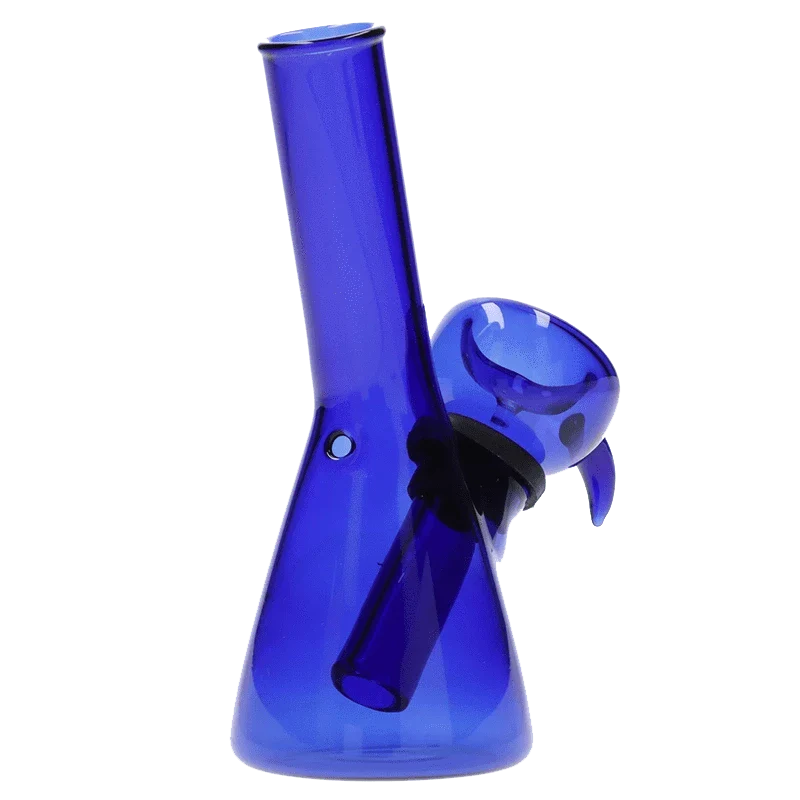 Valiant Mini Water Pipe - Blue - 4.3in. - Image 2