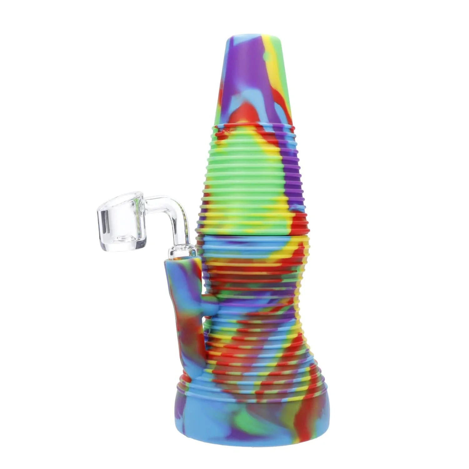Valiant Silicone Dab Rig - Rainbow - Image 2
