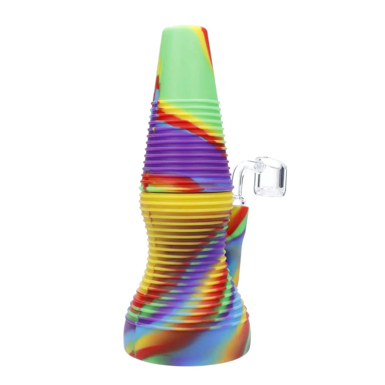 Valiant Silicone Dab Rig - Rainbow - Image 6