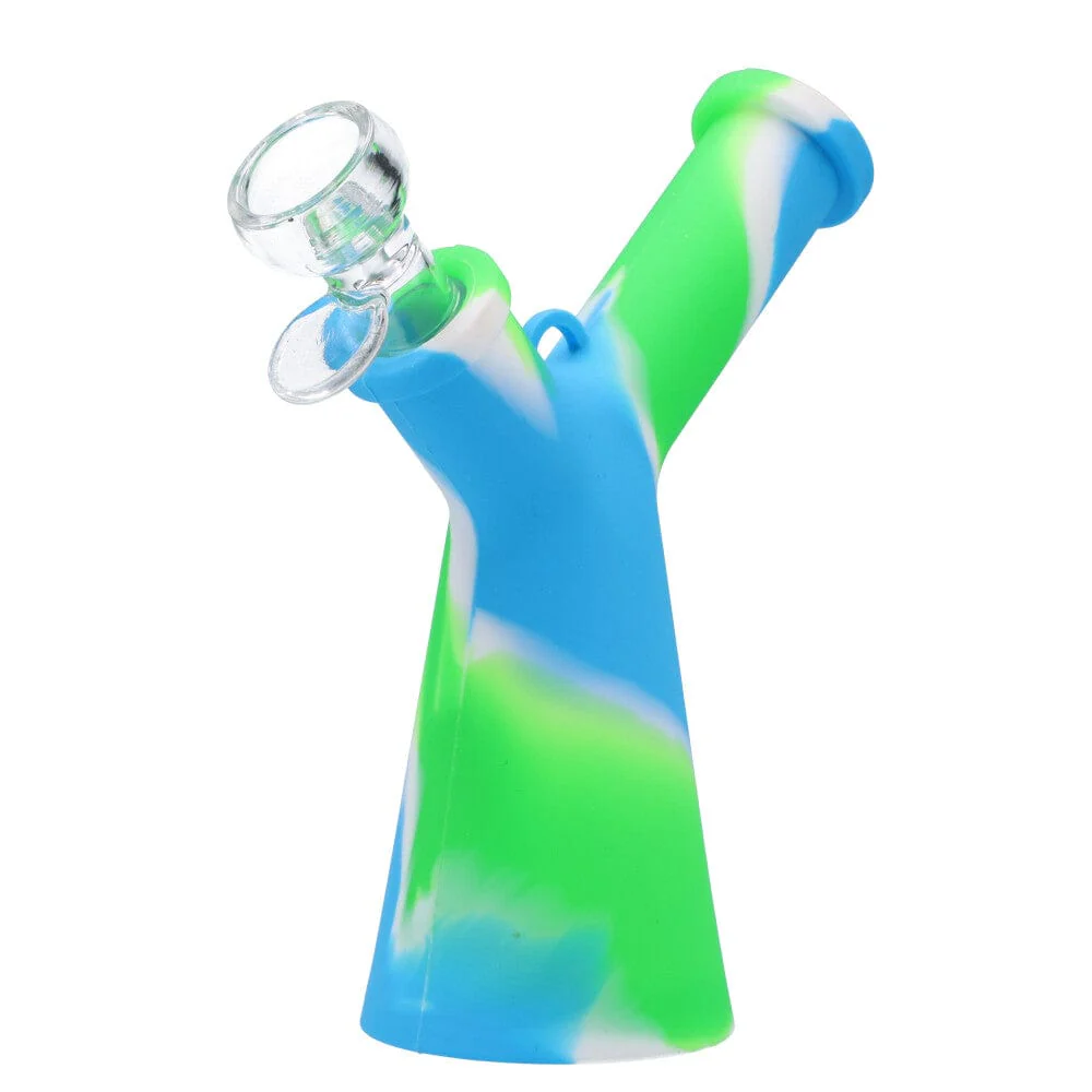 Valiant Silicone Mr Y Water Pipe - Assorted - 6.2in. - Image 23