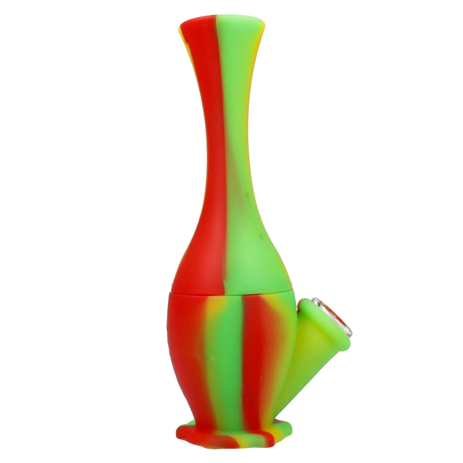 Valiant Silicone Vase Water Pipe - Assorted - 7in. - Image 2