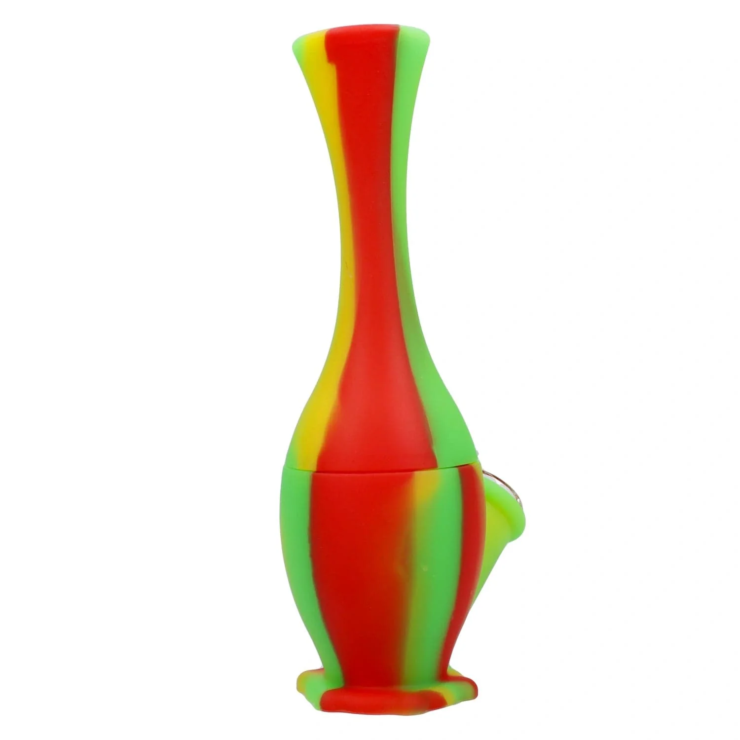 Valiant Silicone Vase Water Pipe - Assorted - 7in. - Image 3