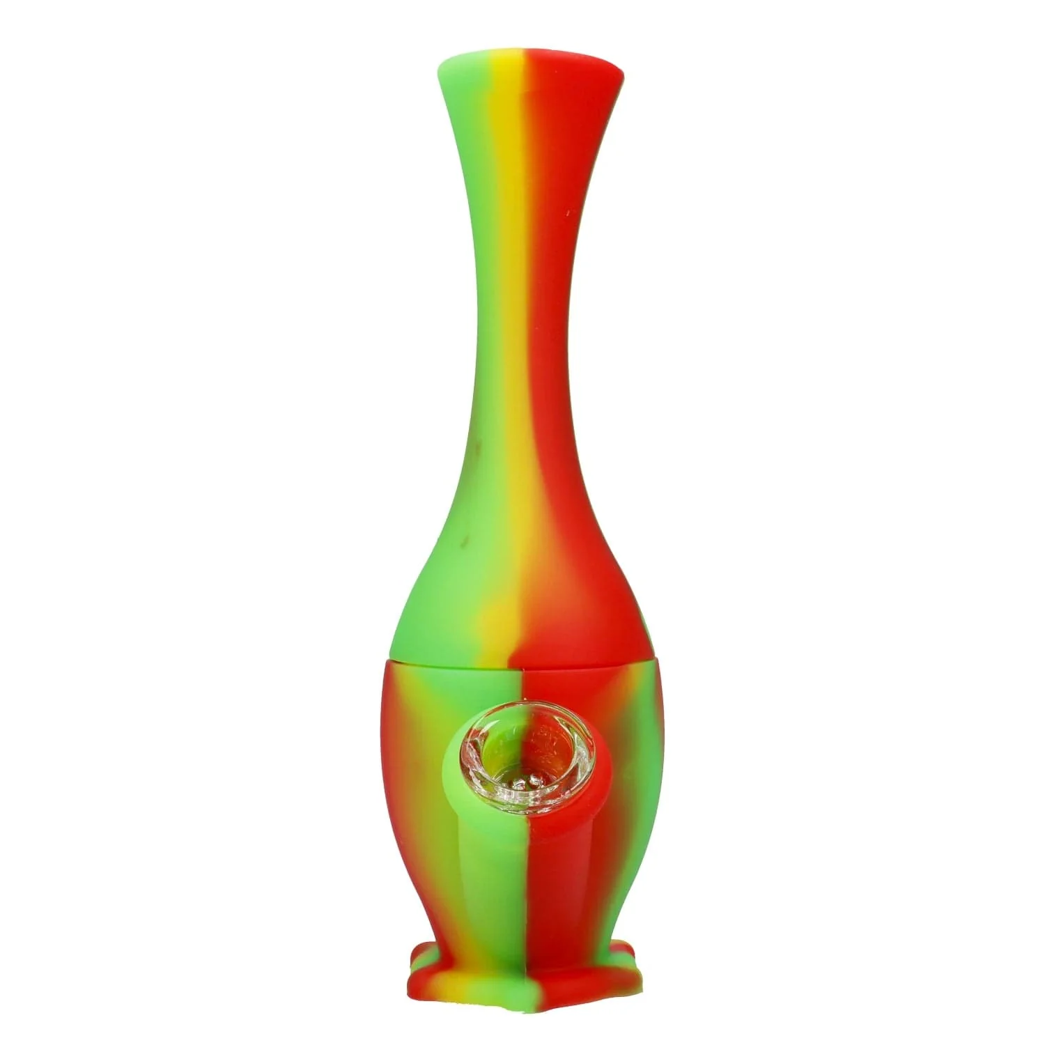 Valiant Silicone Vase Water Pipe - Assorted - 7in. - Image 9