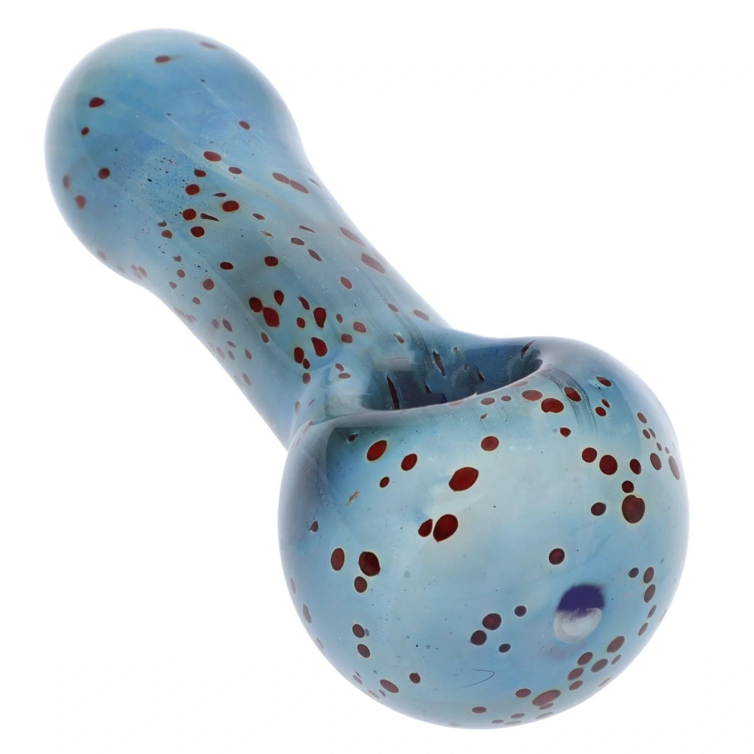 Valiant Speckle Hand Pipe - Blue - Image 4