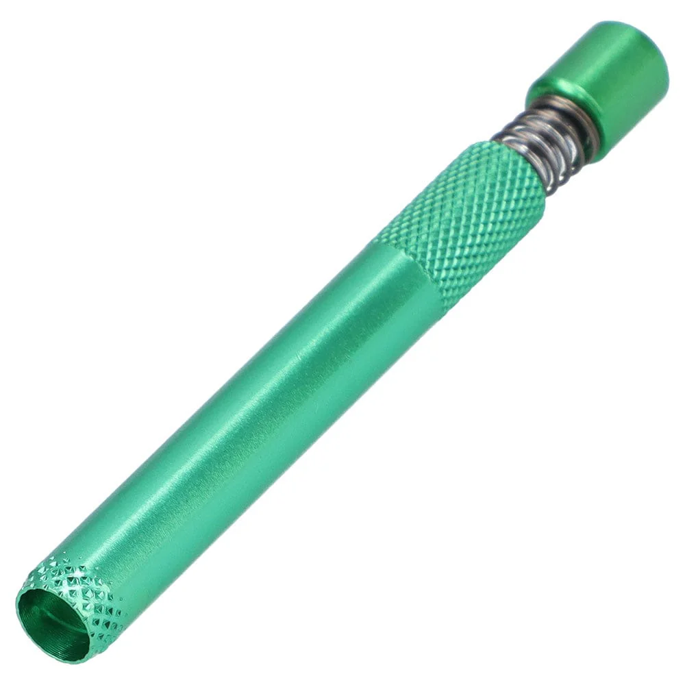 Valiant Spring Loaded Weave Tip One Hitter - Green - Image 3