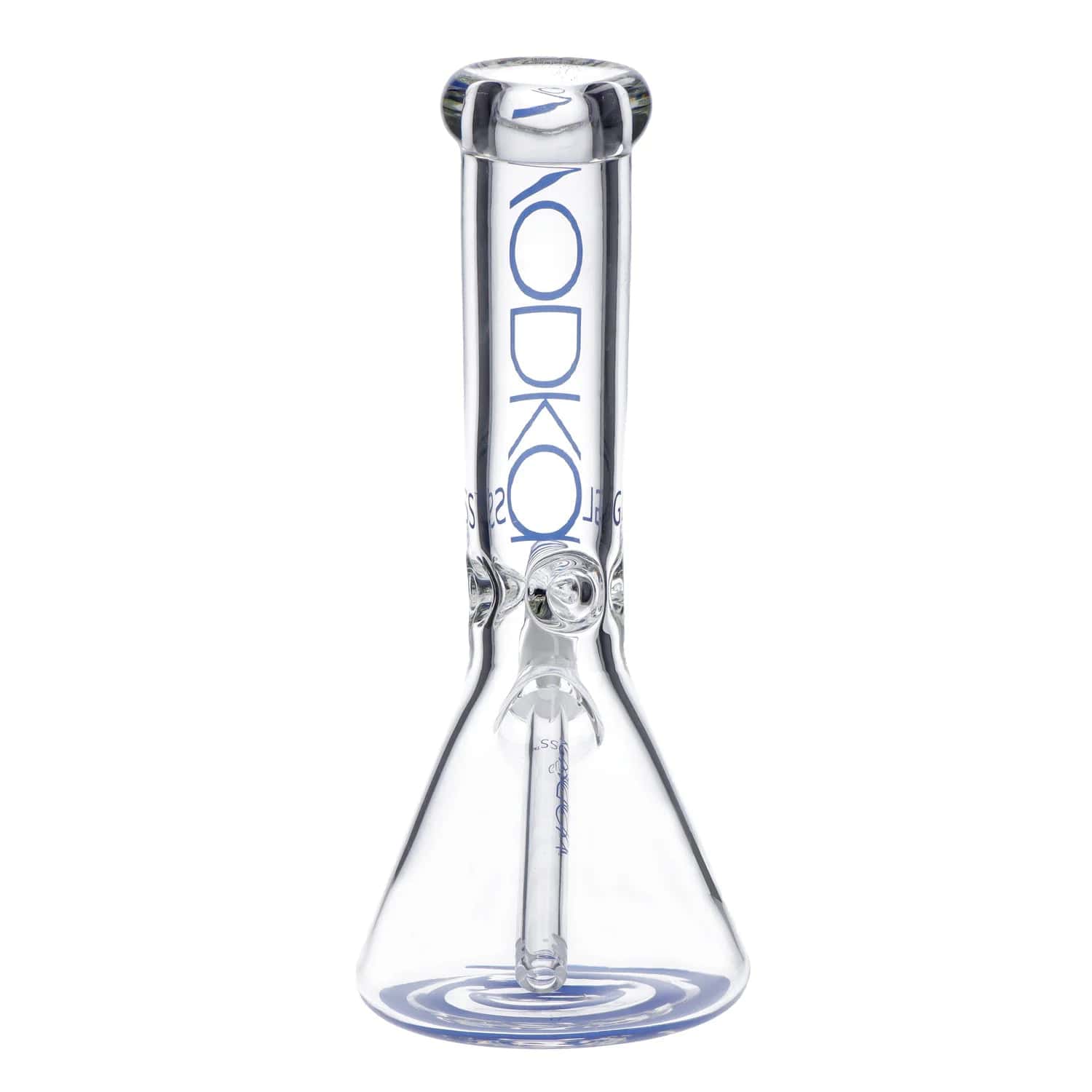 Vodka 9mm Bent Neck Water Pipe - Blue - 12in. - Image 7