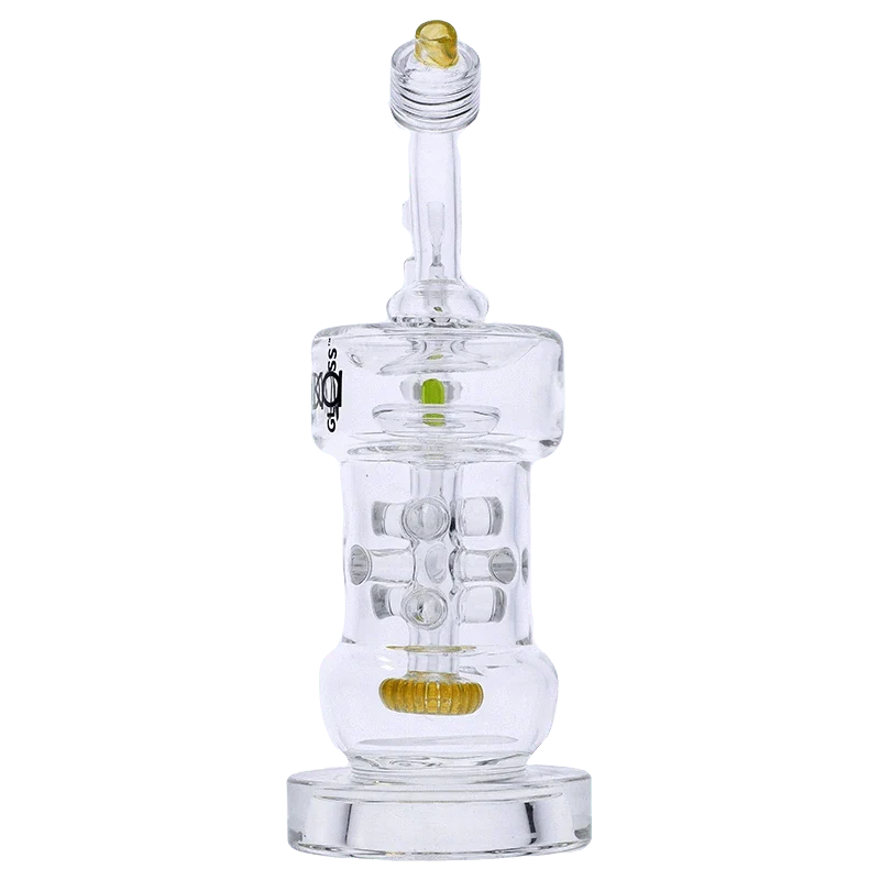 Vodka Icy Thunder Water Pipe - Green - 10in. - Image 4