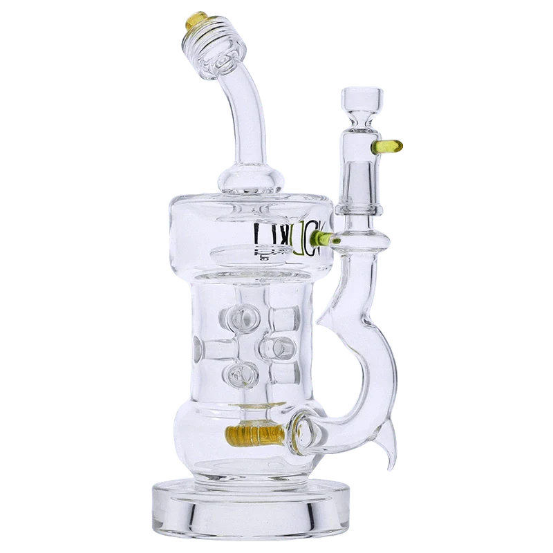 Vodka Icy Thunder Water Pipe - Green - 10in. - Image 9