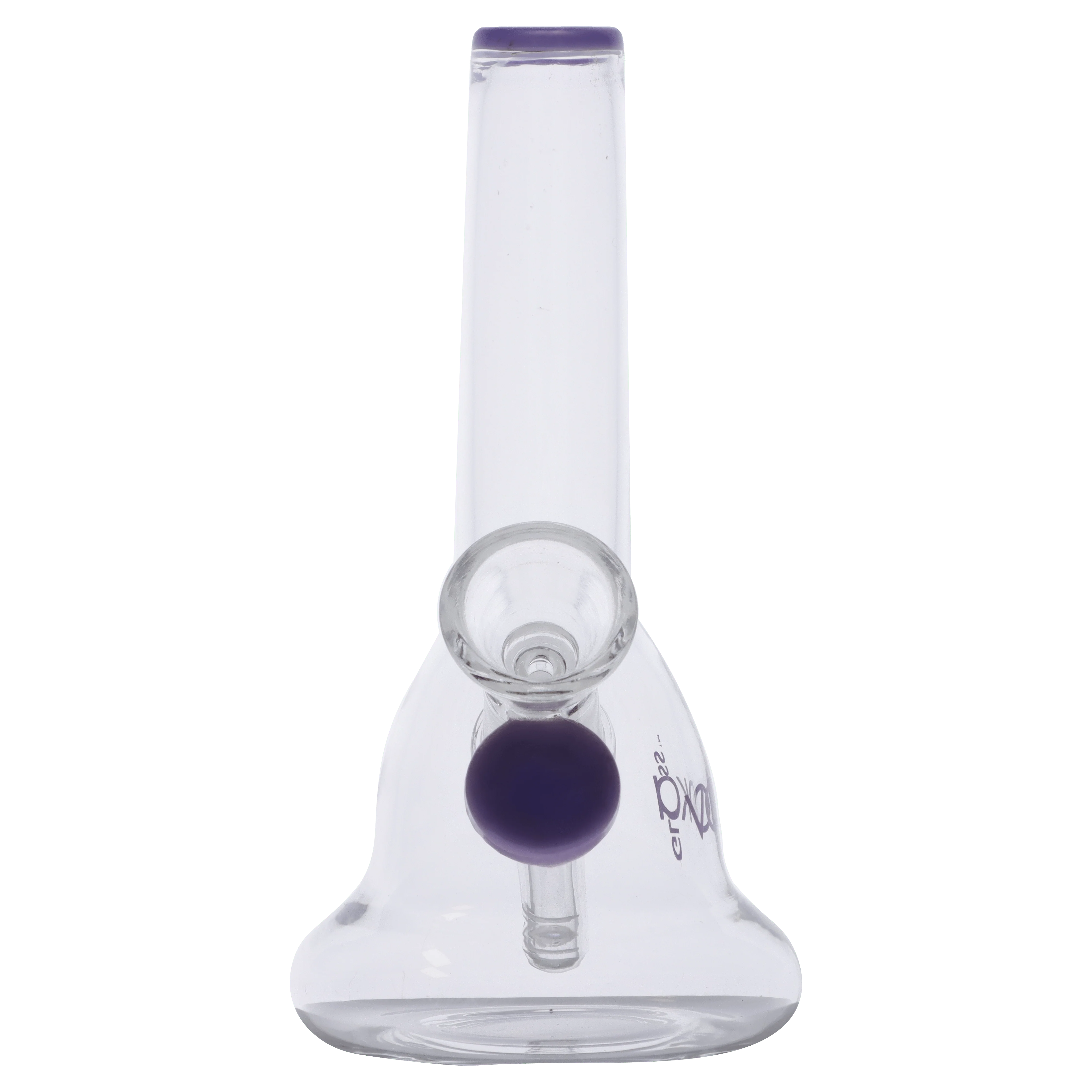 Vodka Water Pipe - Purple - 6in. - Image 10