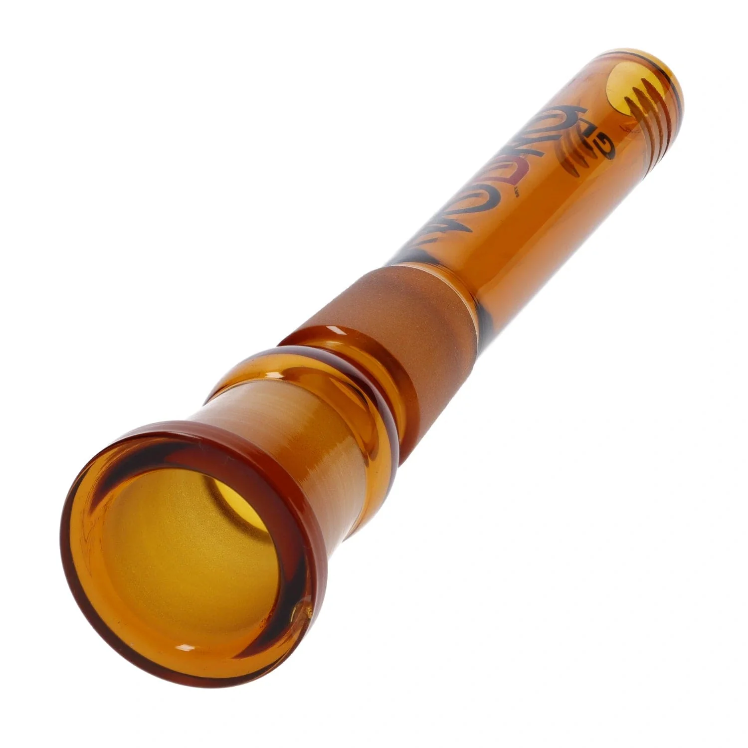 Vodka Downstem - 18-18 - Amber - 100mm - Image 3