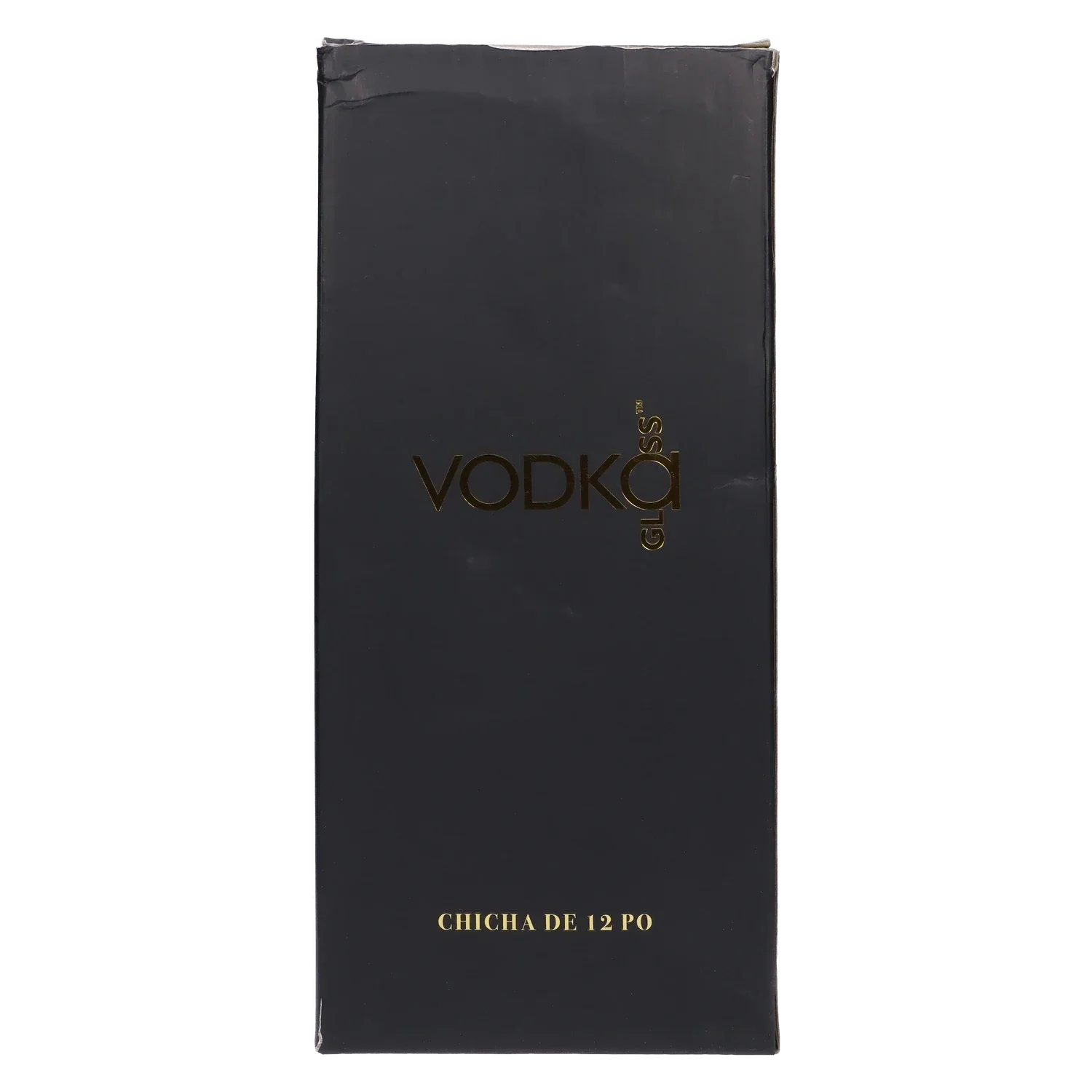 Vodka 9mm Bent Neck Water Pipe - Gold - 12in. - Image 10