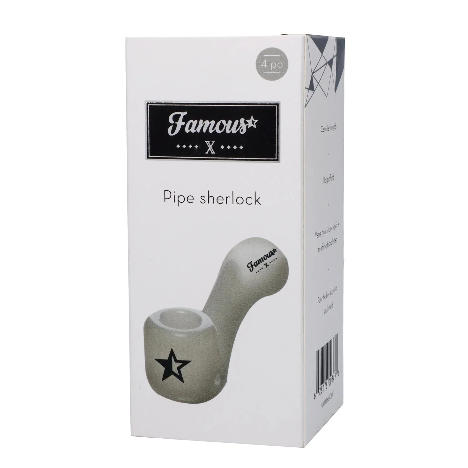 Famous X Sherlock - Milky White -4in. - Image 10