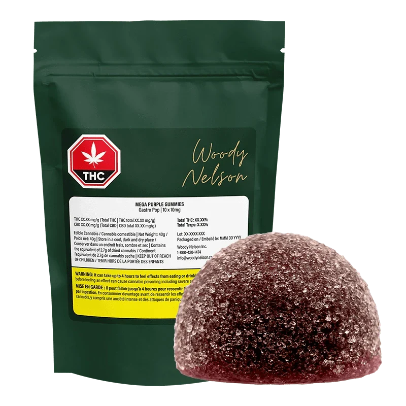 Mega Purple Gummies