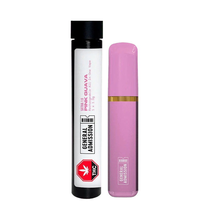 Pink Guava (1:0) Rechargeable AIO Disposable Vape