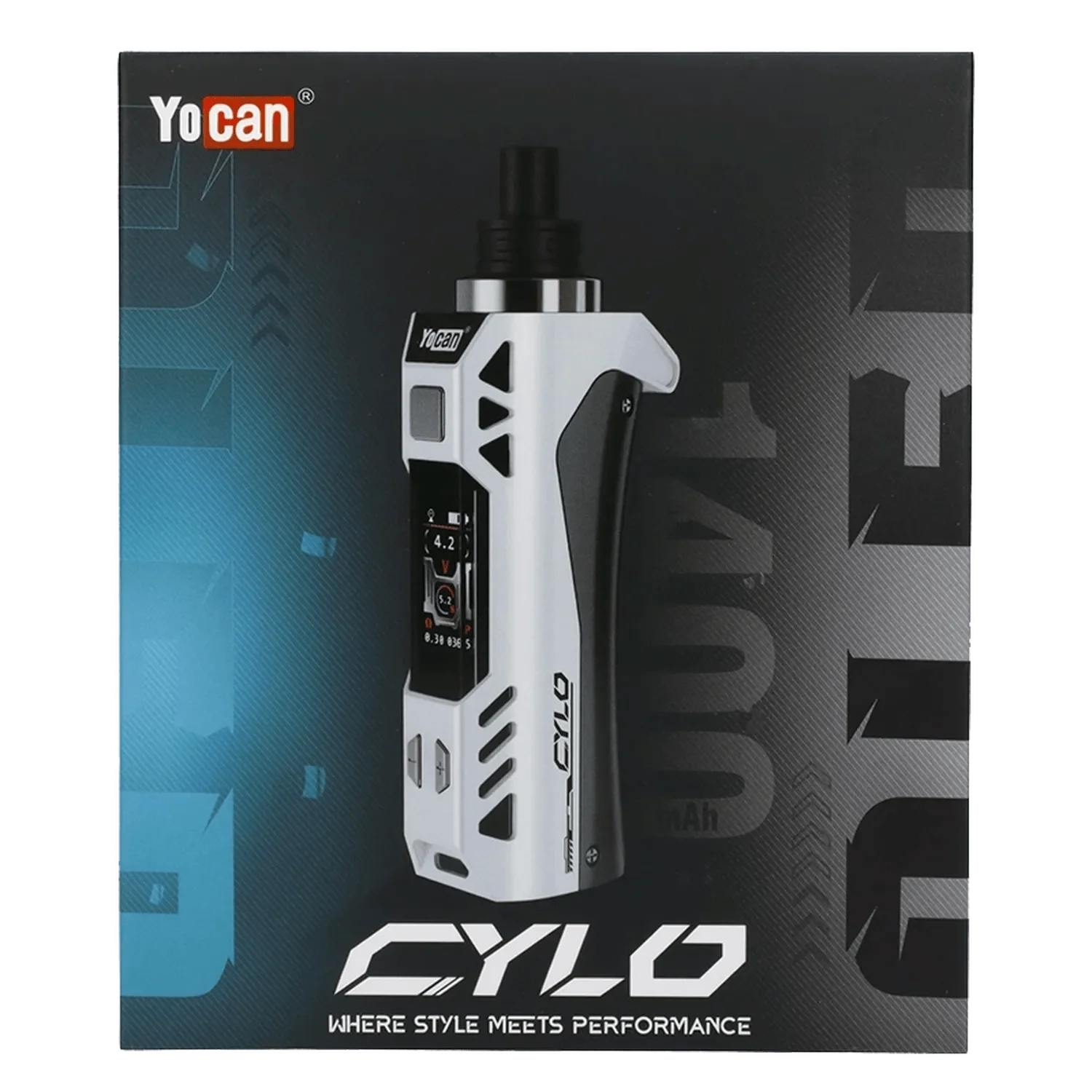 Yocan Cylo Portable Vaporizer Black & White - Image 10